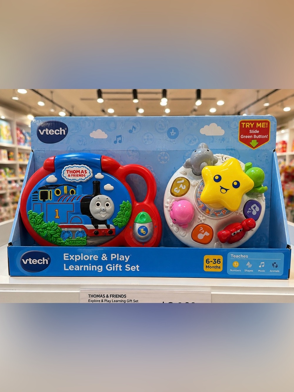 Thomas & Friends Musical Learning Tablet & Playful Musical Top-VTech